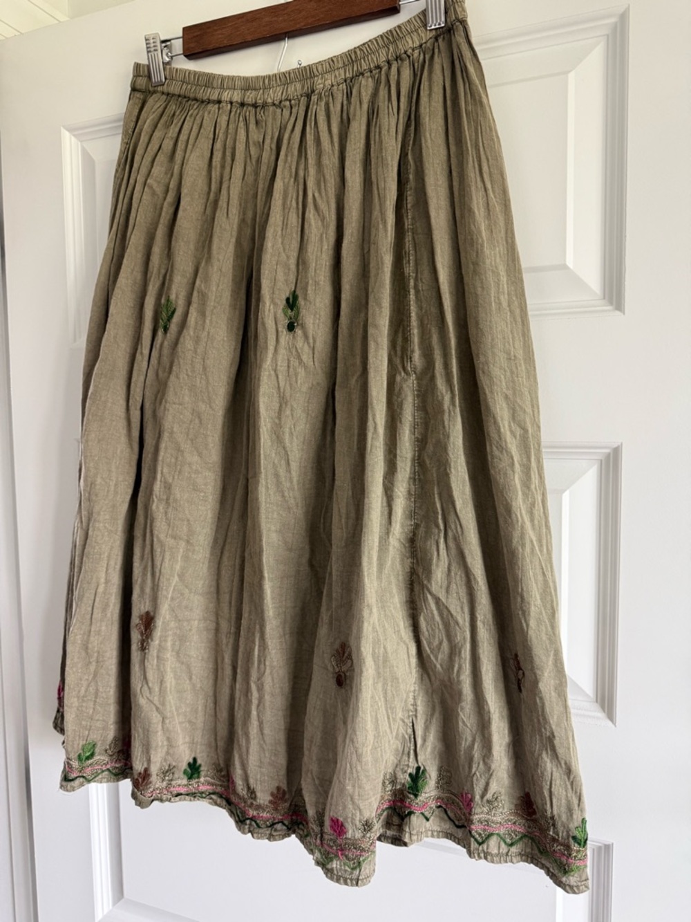 Young Threads Boho Embroidered Skirt NWT - Picture 3 of 12